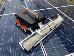 Remote Control PV Panel Cleaning Robot